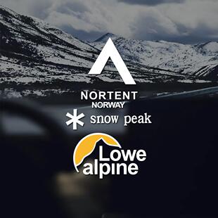 阿尔卑斯雪峰 SUV个性创意越野露营坦克300户外车窗玻璃防水贴纸