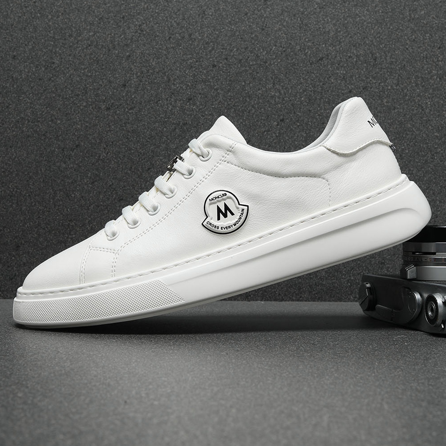 头层牛皮男鞋春季2026新款真皮休闲鞋男潮流百搭软底小白鞋男板鞋,流行男鞋,休闲板鞋,淘宝优惠券,粉丝福利购,淘宝优惠卷