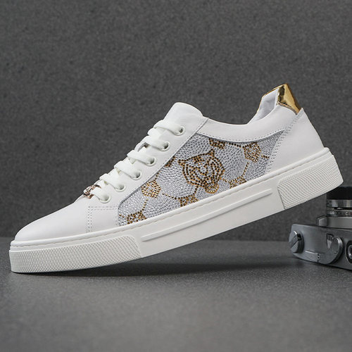 欧美男鞋潮牌高级感2025新款真皮