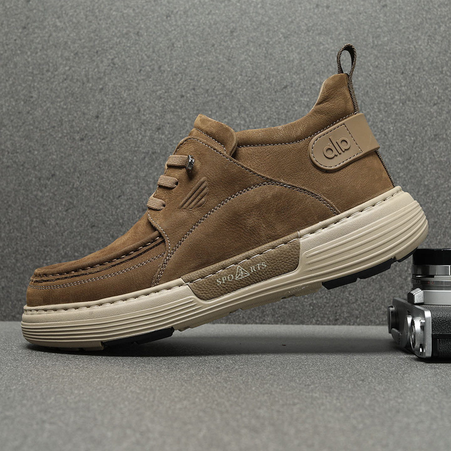 棉鞋男款冬季2025新款马丁靴男真皮高帮加绒保暖东北短筒雪地靴男