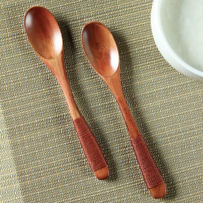 Деревянная ложка, креативная кофейная посуда, DIY