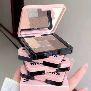 Mooekiss木柯诗灵魂搭子可替换式五色眼影盘哑光珠光高光修容盘