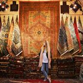 美式 轻奢复古土耳其外贸波斯地毯波西米亚民族风摩洛哥阿富汗地毯