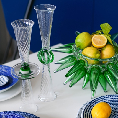 意大利Driade Babal GRIGRI 玻璃花器轻奢家用装饰花器BOSSUET