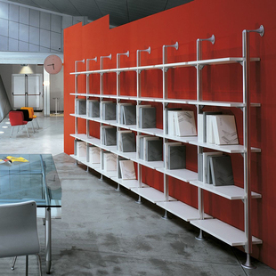 置物书架简约正品 Casamania System Web 顶天立地定制 意大利进口