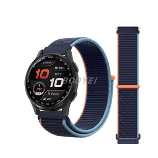 适用佳明S50手表带户外运动尼龙Garminactive5智能venu3s2腕带165