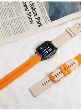 适用Garmin佳明venu2s表带Plus硅胶Sq2运动245 move3S腕带Trend