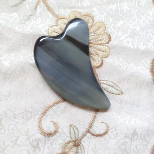 十多年老店牛角刮痧板美容按摩片厚实圆润少有怕痛皮肤敏感宜用