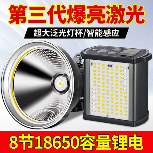 vkv分体式头灯大灯杯/黄白光源
