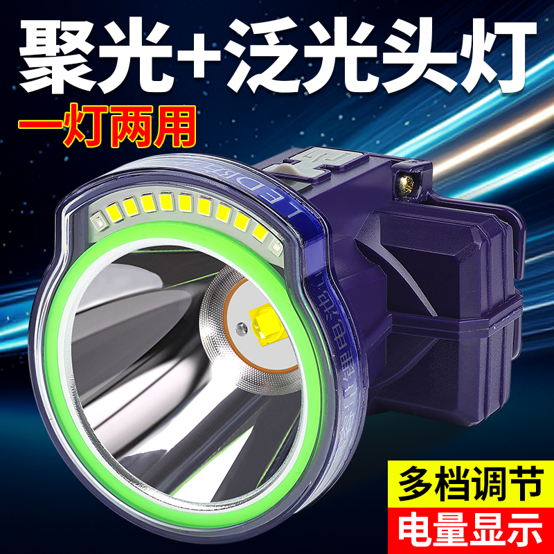 远射+泛光头灯/轻量化/多档调节