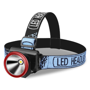 头灯2024新款强光超亮超长续航钓鱼专用户外赶海登山电筒头戴矿灯