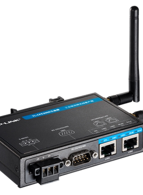 普联TP-LINK TL-CPE300D工业级 双频无线客户端无线WiFi网络信号接收器agv移动智能机器串口通信导轨式联网器