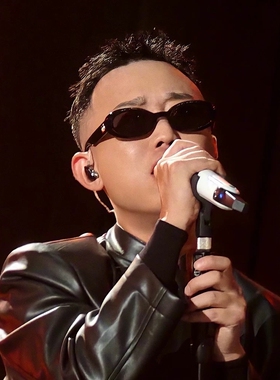 GAI周延同款墨镜男女百搭高级感嘻哈ins风太阳眼镜rapper说唱歌手