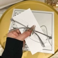 Silver Frame with Clear Lenses