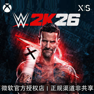 XBOX游戏 WWE 2K26 世界摔角格斗 狂野年代版 兑换码/代购