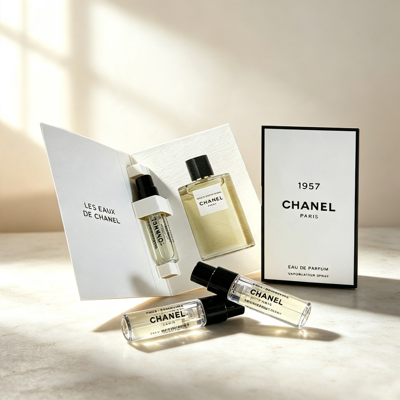 专柜 Chanel/香奈儿 珍藏高定香水1957 梧桐影木 狮子小样 试管