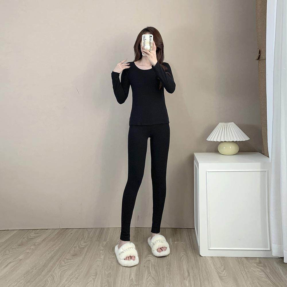 冬天高个子女生170以上打底保暖内衣套装德绒圆领秋衣秋裤修身,女士内衣/男士内衣/家居服,保暖套装,淘宝优惠券,粉丝福利购,淘宝优惠卷