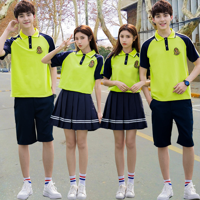 新款初中高中毕业照中学生运动会开幕式班服定制男女生合唱服套装