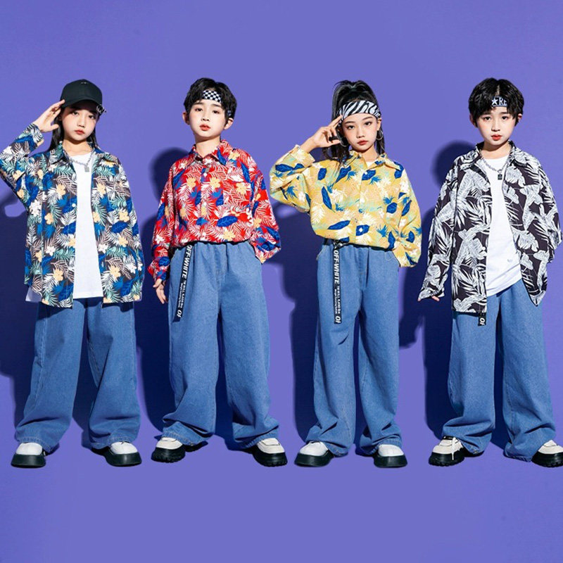 学生街舞复古现代舞架子鼓嘻哈爵士舞蹈演出服写真服装广场舞服装