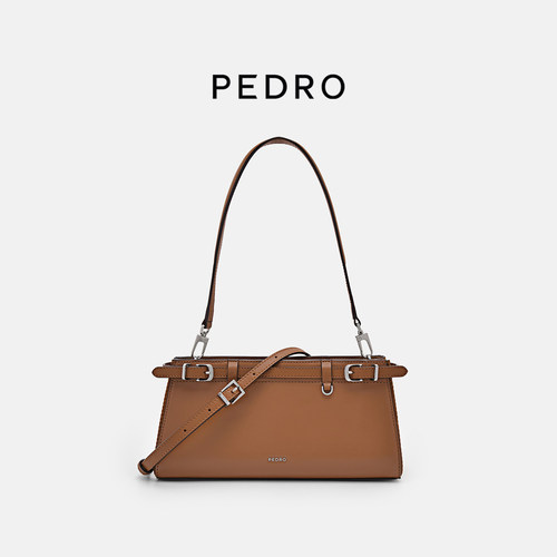 PEDRO牛皮腋下包Studio女士复古腋下包通勤PW2-76610077
