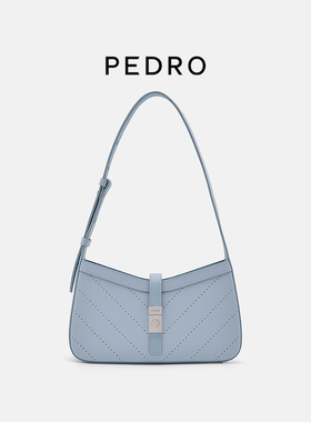 PEDRO牛皮腋下包Studio系列锁扣单肩包PW2-76390122
