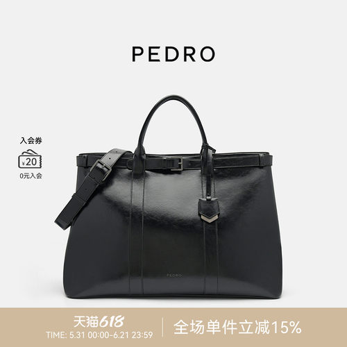 PEDRO大容量手提包新款男包光点系列旅行包出差包PM2-25210266