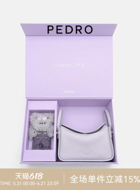 PEDRO限定礼盒DEMI秋千包腋下包情人节礼物PW2-75210163-17