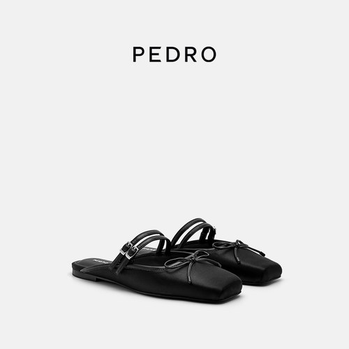PEDRO方头玛丽珍凉鞋女士乌托邦系列拖鞋PW1-65490196