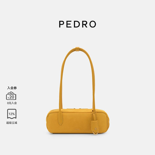 PEDRO长柄保龄球包26夏季女包南风岸系列单肩法棍包PW2-65210014
