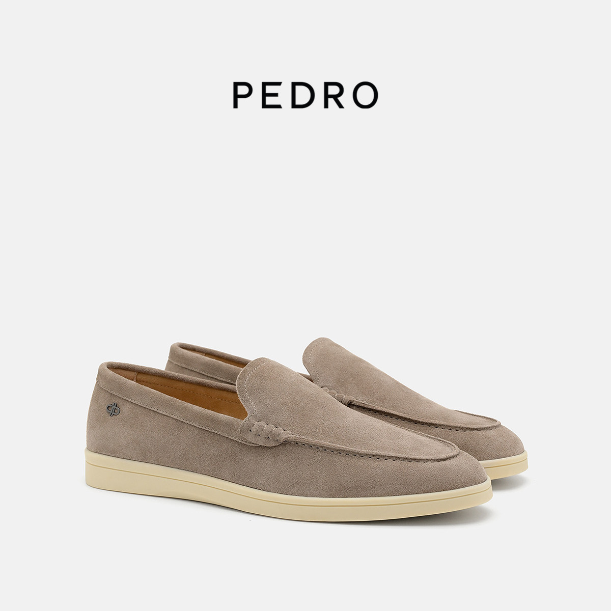 PEDRO牛皮乐福鞋25冬季新款男士低帮舒适休闲鞋PM1-66210004