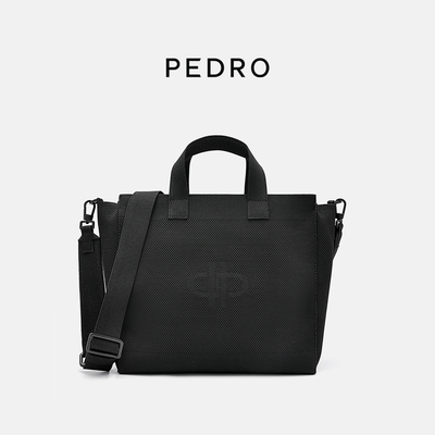 PEDRO手提包25冬季通勤男包休闲大容量斜挎包托特包PM2-25210264