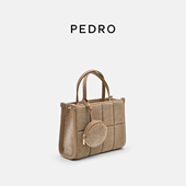 PEDRO手提包女包绗缝单肩斜挎小方包PW2 55210035
