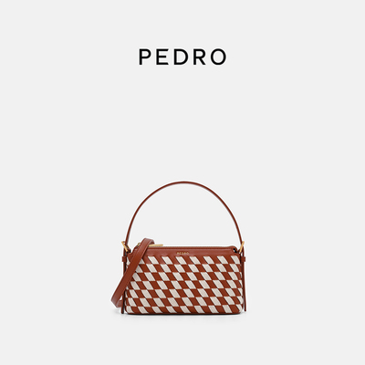 PEDRO编织斜挎包26夏季女包南风岸系列迷你手机包PW4-95210020-1