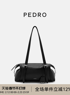 PEDRO保龄球包26春季波士顿包派克系列单肩包法棍包PW2-65210013