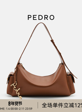 PEDRO拉链枕头包波嬉宽肩带腋下包单肩包PW2-76390127