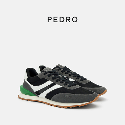 PEDRO德训鞋男舒适运动休闲鞋跑步鞋PM1-76210265