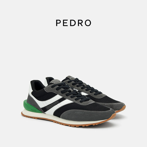 PEDRO德训鞋男舒适运动休闲鞋跑步鞋PM1-76210265