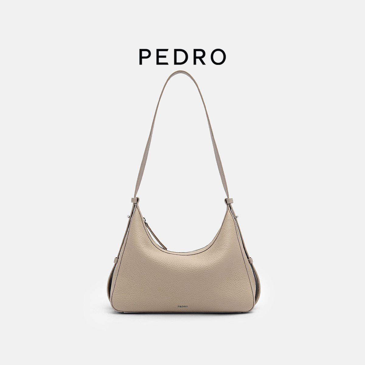 PEDRO牛皮单斜挎包托特包