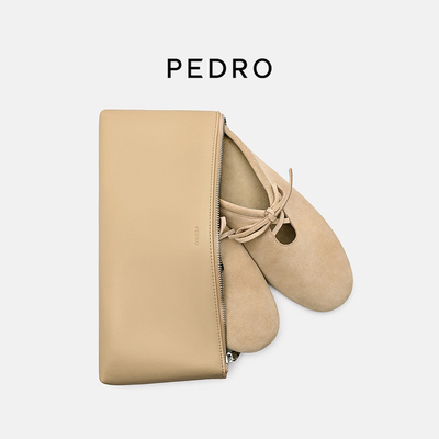 PEDRO便携收纳乐福鞋26秋季新款舒适包头拖鞋旅行鞋PW1-66600030