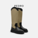 PEDRO骑士靴女士长筒靴高筒靴瘦腿靴PW1 16680008