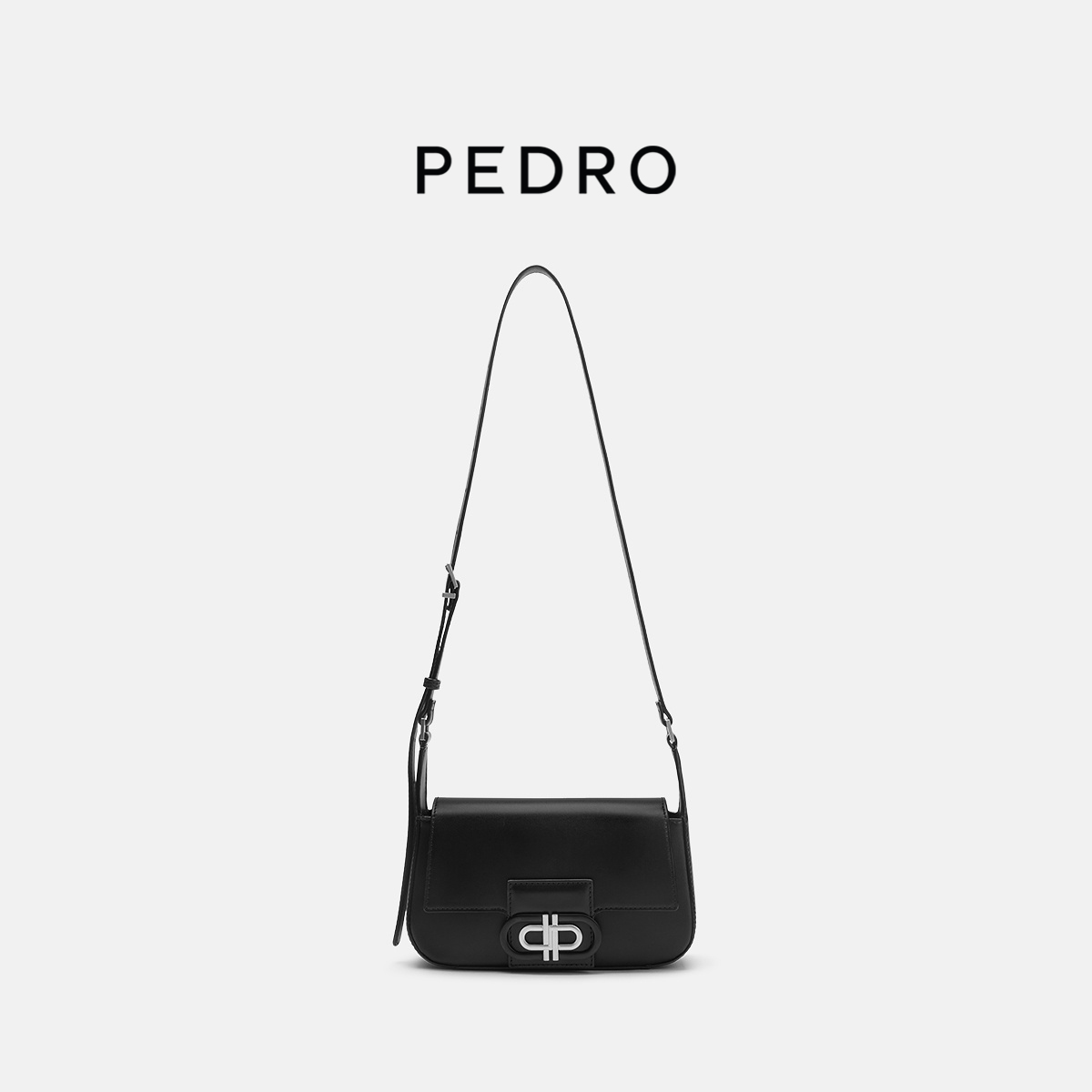 PEDRO牛皮Icon腋下包明星同款