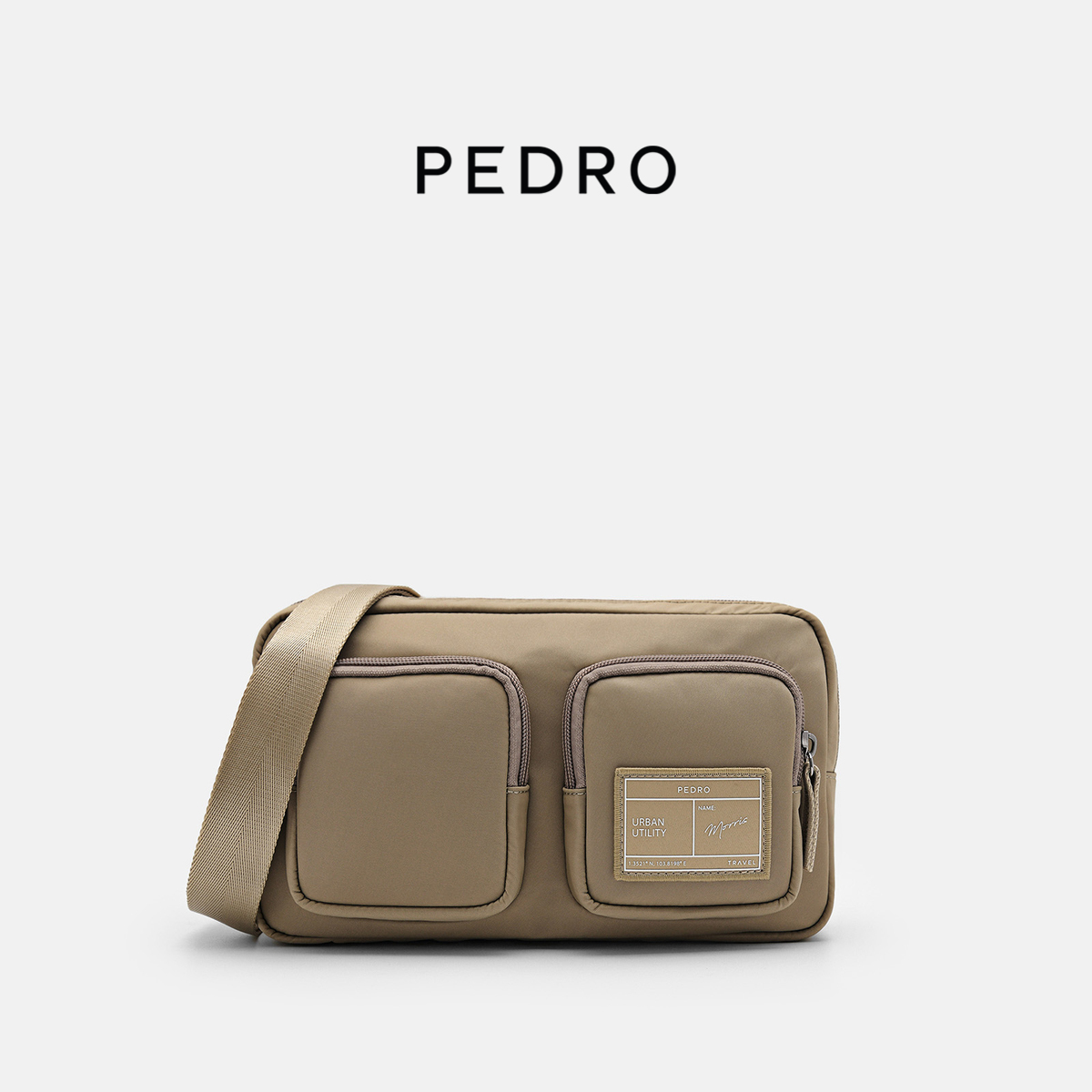 PEDRO尼龙双肩包城市机能系列多功能骑行斜挎包PM2-26320218