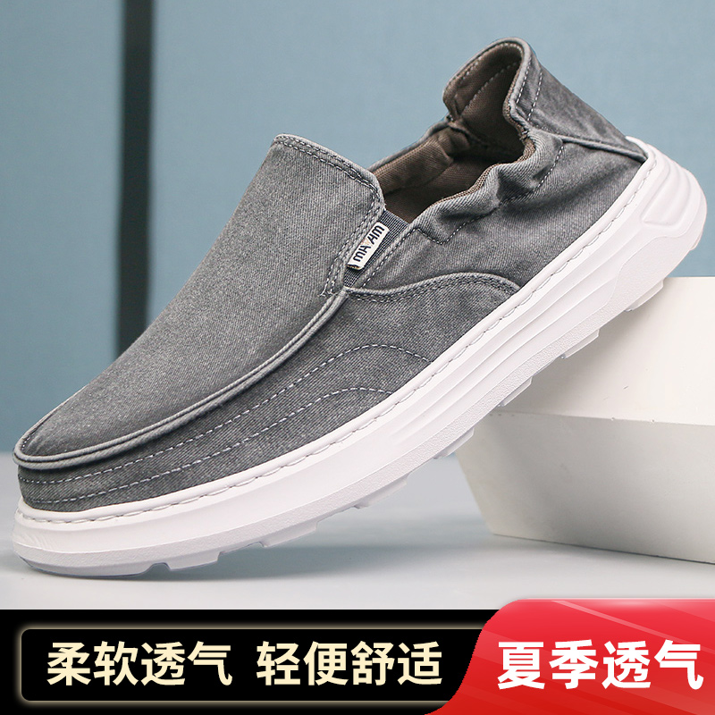 老北京布鞋男款2025新款休闲软底