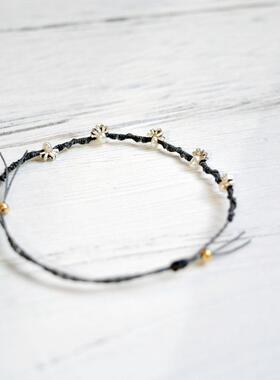 梅铃水色原创设计手工编织手链