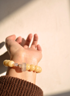 菩提根手串荔枝冻平安环