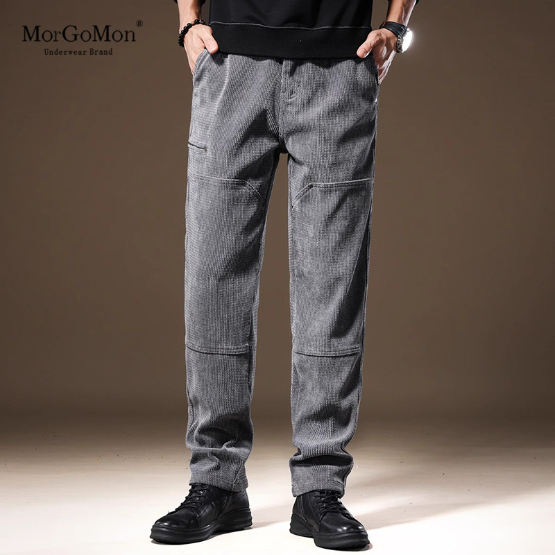 休闲裤男美式高街雪尼尔工装裤子