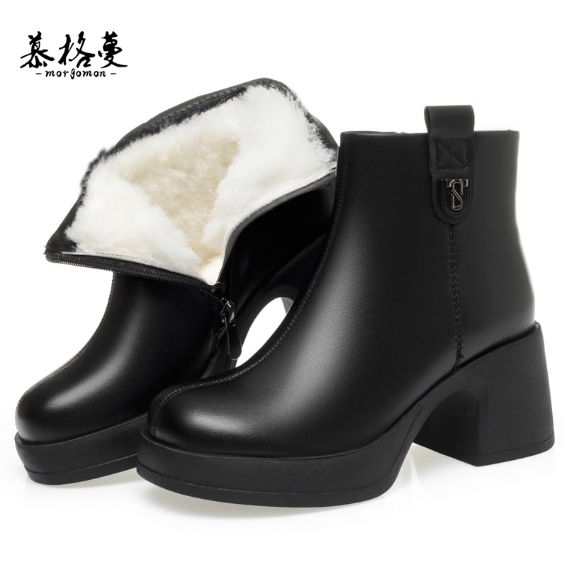 女厚底雪地靴冬季内里保暖时装靴