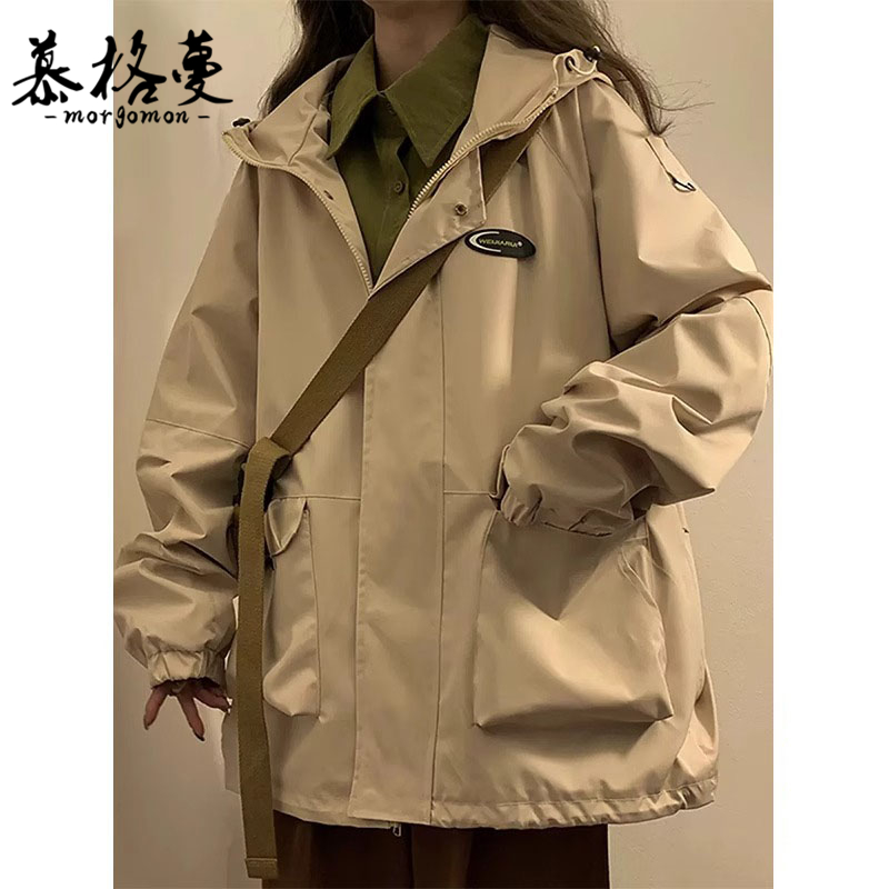 防水冲锋衣外套女款2025新款夏季