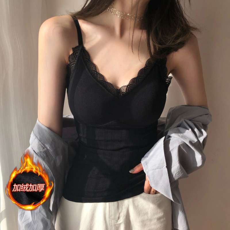 2025新款蕾丝边吊带背心