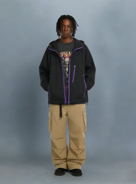 BCFR潮牌冲锋衣男春秋款防风防水户外休闲机能风登山服夹克